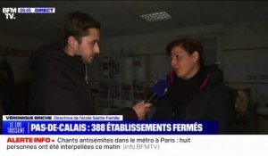 "Pour le moment, on a repris l'école à distance"  388 établissements scolaires fermés en raison des inondations dans le Pas-de-Calais