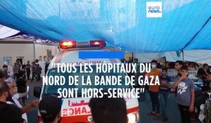 Le Hamas affirme que "tous les hôpitaux" du nord de la bande de Gaza sont "hors service"