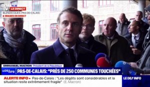 Crues dans le Pas-de-Calais: Emmanuel Macron confie une mission au maire de Saint-Omer pour "améliorer l'évacuation des cours d'eau vers la mer"