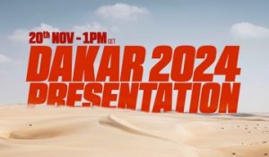 Suivez la présentation du #Dakar2024 !