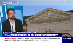 Mort de Nahel: le policier, auteur du tir, remis en liberté et placé sous contrôle judiciaire