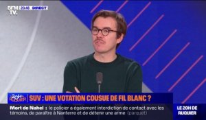 Consultation sur les SUV à Paris: "On pose une vraie question qui interpelle beaucoup les Parisiens", affirme Frédéric Badina (conseiller écologiste de Paris)