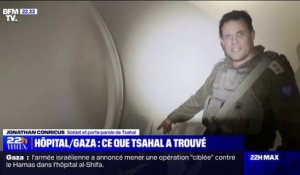 Gaza: l'armée israélienne diffuse une vidéo des armes du Hamas qu'elle aurait trouvées dans l'hôpital Al-Shifa