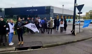 Les salariés de Renault en grève à Nîmes