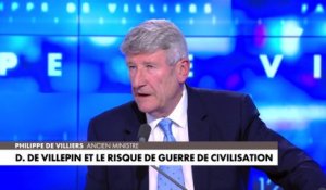 Philippe de Villiers : «Il est dramatique aux yeux du monde que la France paraisse comme la 51e étoile des États-Unis.»