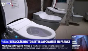 Cuvette chauffante, jet d'eau nettoyant... Le succès des toilettes japonaises en France