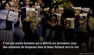 Israël : une manifestation monstre pour faire monter la pression sur Netanyahou