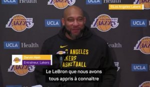 Lakers - Ham : "Le LeBron que nous avons tous appris à connaître et à aimer"