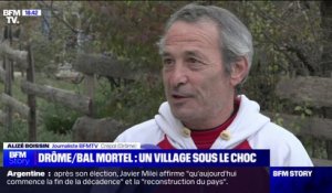 "C'est un choc pour tous les villageois": Un habitant de Crépol (Drôme) réagit à la rixe mortelle qui a eu lieu dans un bal organisé dans la salle des fêtes de la commune