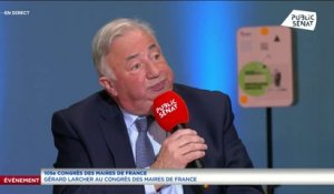 Congrès de l’AMF : « Les maires ont besoin du rempart de la République », rappelle Gérard Larcher