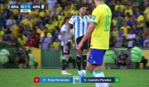 Le replay de Brésil - Argentine (MT2) - Football - Qualif CM