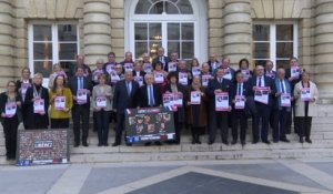 Gaza : les sénateurs organisent un rassemblement de soutien aux otages français