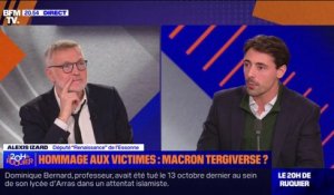 Victimes françaises du Hamas: "Il y aura un hommage national mais attendons de savoir où sont ces huit Français qui sont encore présumés otages", explique Alexis Izard (Renaissance)