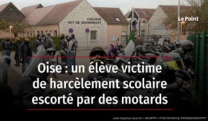 Oise : un élève victime de harcèlement scolaire escorté par des motards