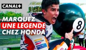 Marc Marquez tribute chez Honda