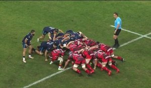 TOP 14 - Essai de Daniel IKPEFAN (OYO) - Montpellier Hérault Rugby - Oyonnax Rugby