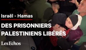 Israël-Hamas : Les prisonniers palestiniens libérés ont retrouvé leurs proches