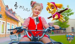 Diana and Roma Paw Patrol_ The Movie - Keep Up with the Pups - Kids Song (Official Music Video)