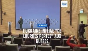 L'Ukraine inflige "de lourdes pertes" aux Russes