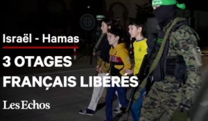 Israël - Hamas : les premiers otages franco-israéliens libérés.