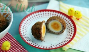 Scotch eggs - œufs panés à l'écossaise