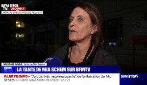 "C'est la plus belle journée que j'ai vécue ces deux derniers mois": La tante de Mia Schem réagit sur BFMTV à la libération de sa nièce par le Hamas