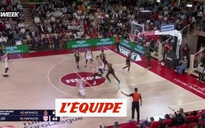 Le résumé de Monaco-Olympiakos - Basket - Euroligue (H)