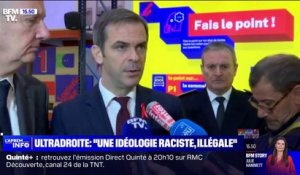 Ultradroite: Olivier Véran dénonce "une idéologie illégale, raciste, xénophobe et violente"