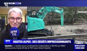 Inondations dans les Hautes-Alpes: à Guillestre, la situation pourrait revenir à la normale dès dimanche, affirme la maire Christine Portevin