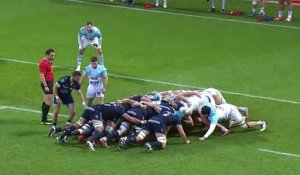 TOP 14 - Essai de Alexandre BECOGNEE (MHR) - Aviron Bayonnais - Montpellier Hérault Rugby