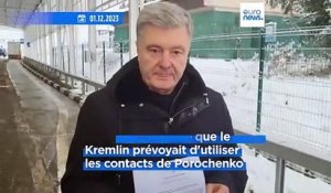 Petro Porochenko interdit de quitter l'Ukraine, l'ex-président accusé de servir les intérêts russes