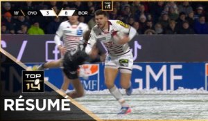 TOP 14 Saison 2023-2024 J09 - Résumé Oyonnax Rugby - Union Bordeaux-Bègles