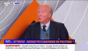 Attentat à Paris: "L'opinion publique est passée progressivement de la sidération (...) à l'exaspération", pour l'ancien ministre de l'Intérieur et député européen (LR) Brice Hortefeux