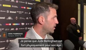 Golden Boy - Fabregas : "Bellingham est fort physiquement pour son âge"