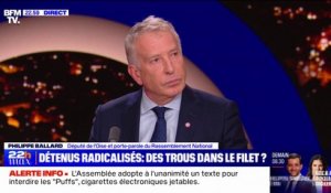 Attentat à Paris: "D'un côté, vous avez la culture de l'excuse, et de l'autre côté, la sécurité des Français (...) il faut choisir son camp", affirme Philippe Ballard (RN)