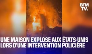 Une maison explose aux États-Unis lors d’une intervention policière