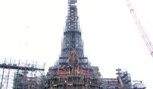 Suivez en direct la visite d'Emmanuel Macron sur le chantier de Notre-Dame, un an avant sa réouverture
