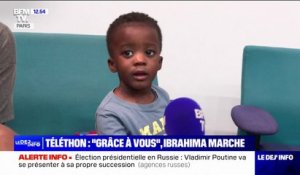 Téléthon: grâce aux progrès de la recherche, Ibrahima, deux et demi, peut marcher comme les autres enfants