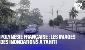 Polynésie française: les images des inondations à Tahiti