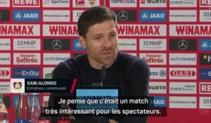 Leverkusen - Xabi Alonso : "Beaucoup de négatif en première période"