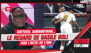 OM : Gattuso, Aubameyang... le regard de Basile Boli sur l'actualité marseillaise