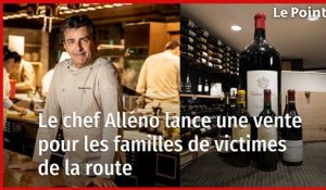 Yannick Alléno : une vente de grands crus pour aider les familles de victimes de la route