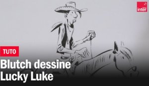 Bande dessinée - Comment dessiner Lucky Luke dans "Les Indomptés" ? Par Blutch
