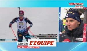 Julia Simon : « La bataille est rude » - Biathlon - CM (F) - Sprint
