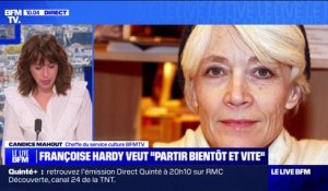 "J'aimerais partir bientôt et vite": les mots de Françoise Hardy, atteinte d'un cancer