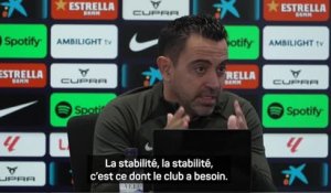 17e j. - Xavi : "Il y a un mois, j'étais le Ferguson du Barça..."