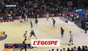 Le résumé de FC Barcelone - Olimpia Milan - Basket - Euroligue (H)