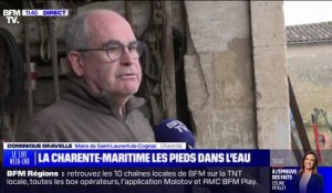 Crues: le maire de Saint-Laurent-de-Cognac en Charente raconte sa lassitude face aux inondations répétées
