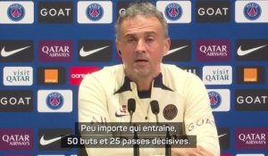 16e j. - Luis Enrique : “Mbappé ne joue pas en 9, il joue avec une totale liberté”