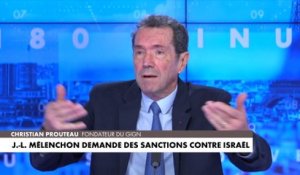 Christian Prouteau réagit aux propos de Jean-Luc Mélenchon sur son souhait de sanctionner économiquement Israël : «Le personnage il est là, il existe, on est obligés de faire avec»